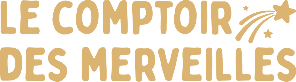 Logo Le Comptoir des Merveilles ocre